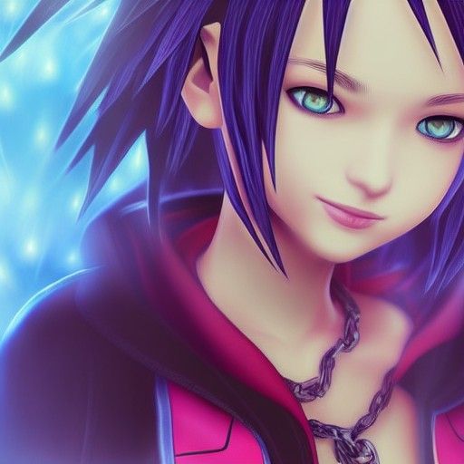 Surreal Kingdom Hearts Heroine Unveiled in Hyper-Detailed Po...