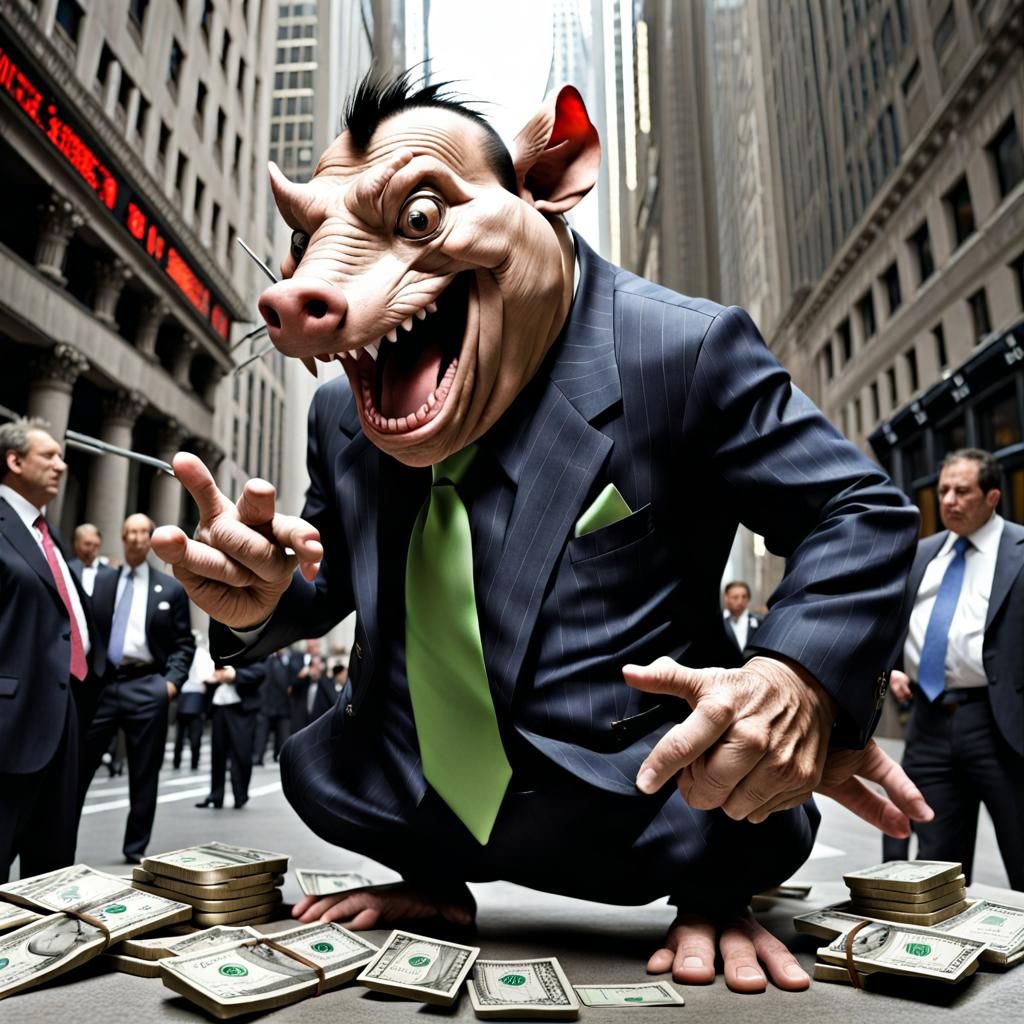 Financial Markets Plunge into Chaos as Greedy Rats Consume W...