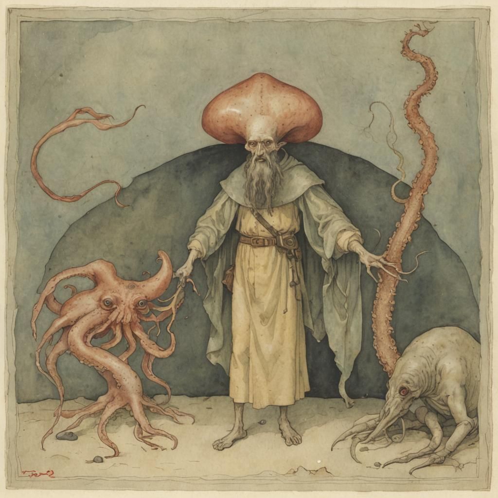 Squidmaster Conjures Mythical Sea Beasts