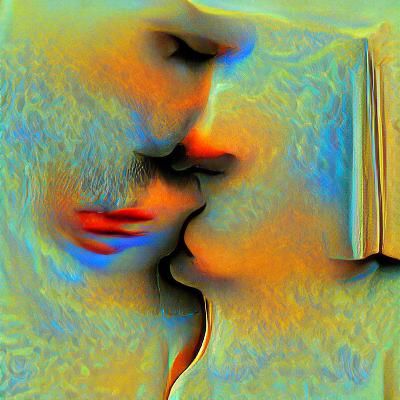 A Man in Disguise as a Book