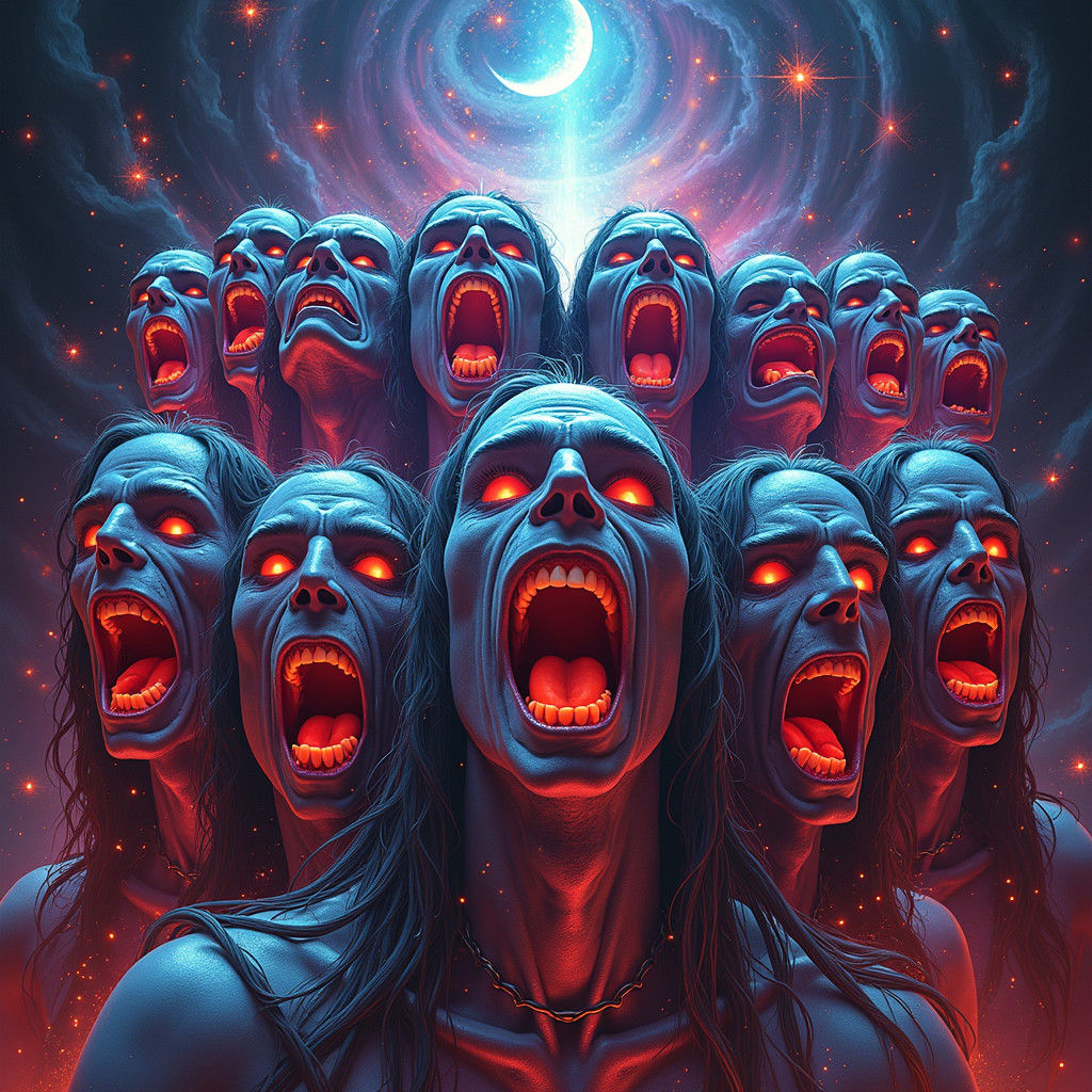 Ethereal Sonic Fury Unleashed by 10-Piece Death Metal Band i...