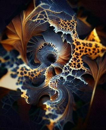 Fractal Patterns in Infinite Geometry
