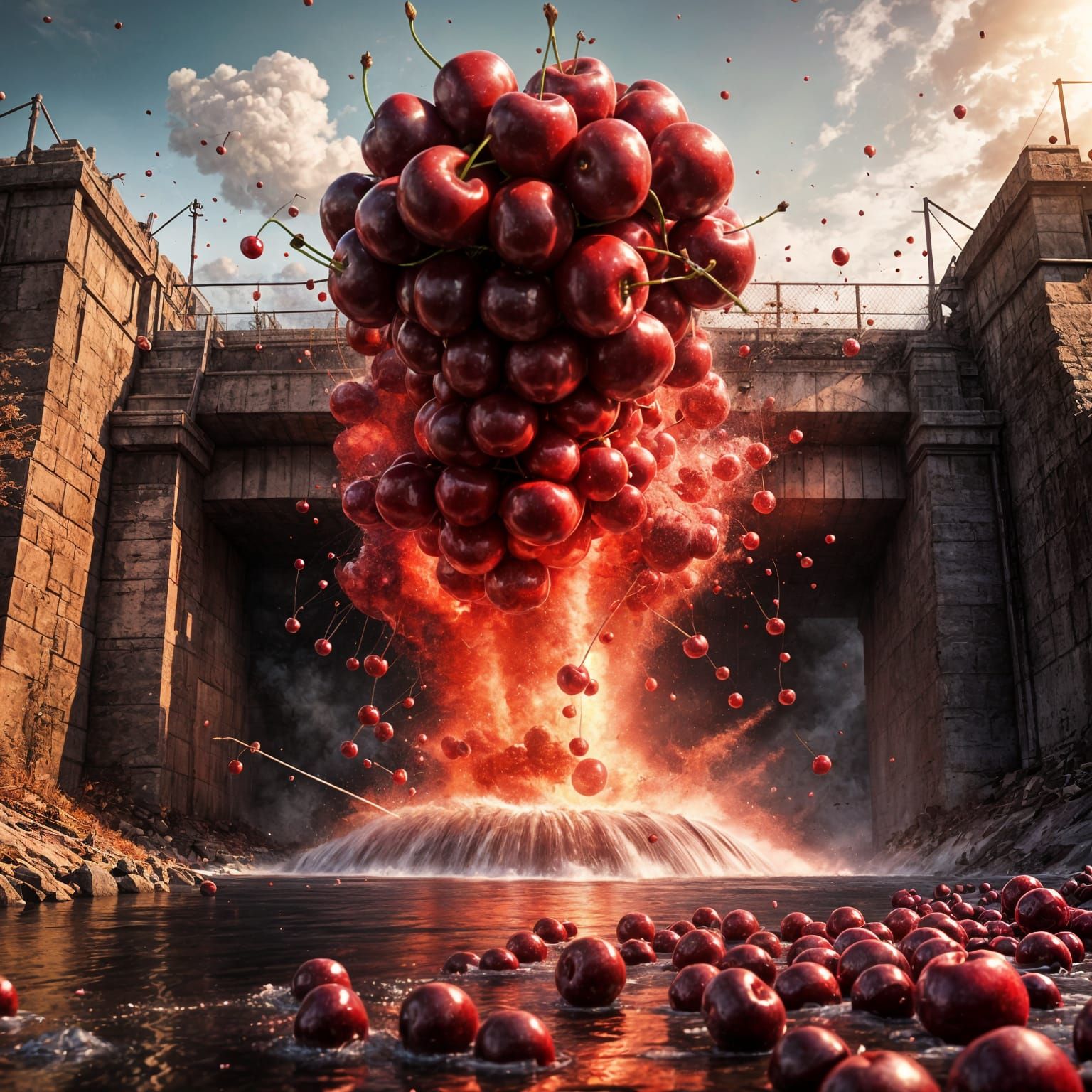 A Damburst of Cherries