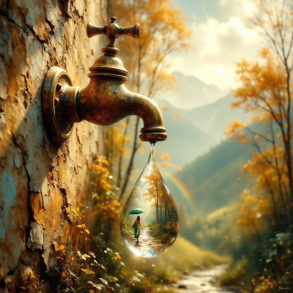 Gentle Weather ( “ No water, no rain. No rain, no gentle weather " ) 4