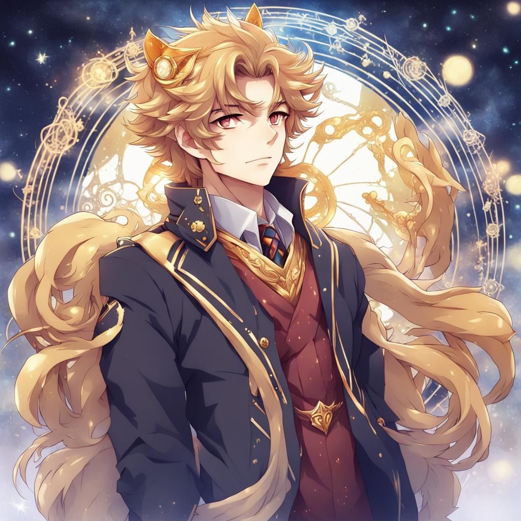 Regal Anime Prince of the Zodiac