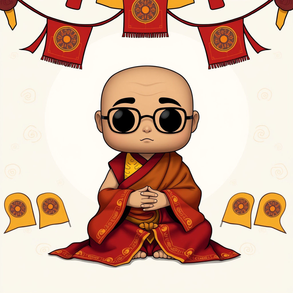 The 14th Dalai Lama Funko Pop