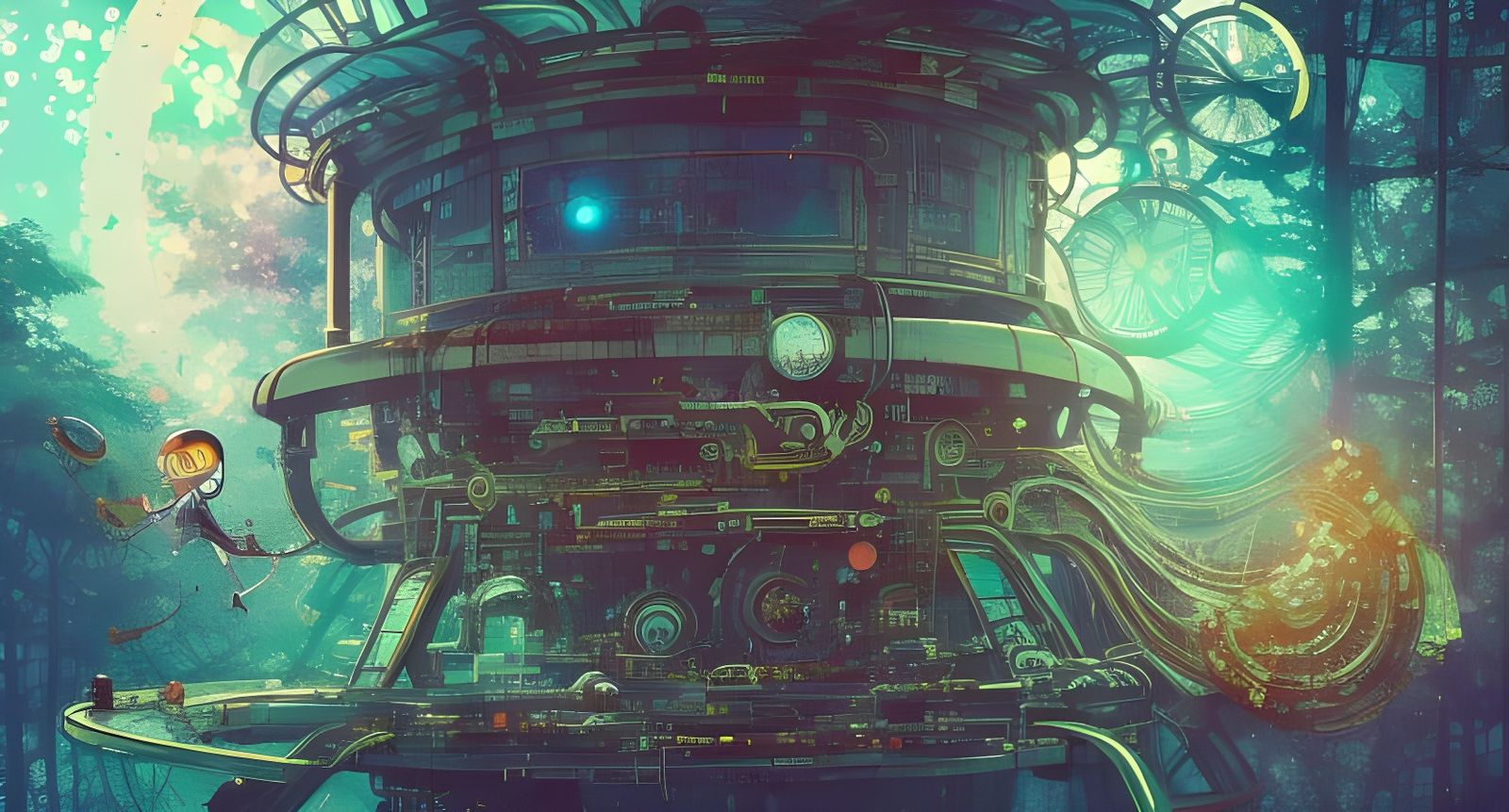 Timeless Odyssey: A Hyperdetailed Digital Masterpiece