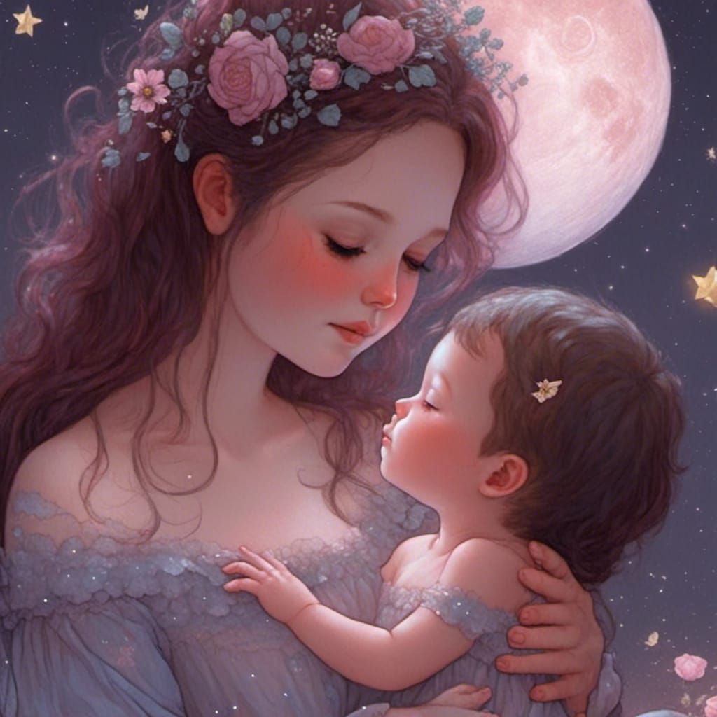 Romantic Fairy Tale Scene in Whimsical HD4K Style