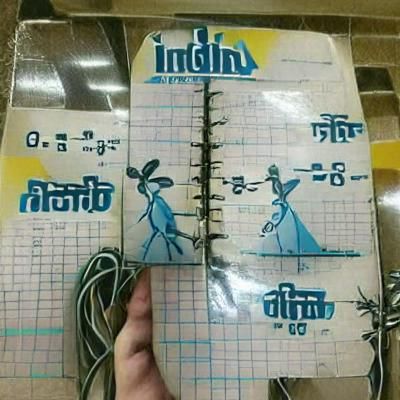 Ancient Indian Mathematician's Notebook