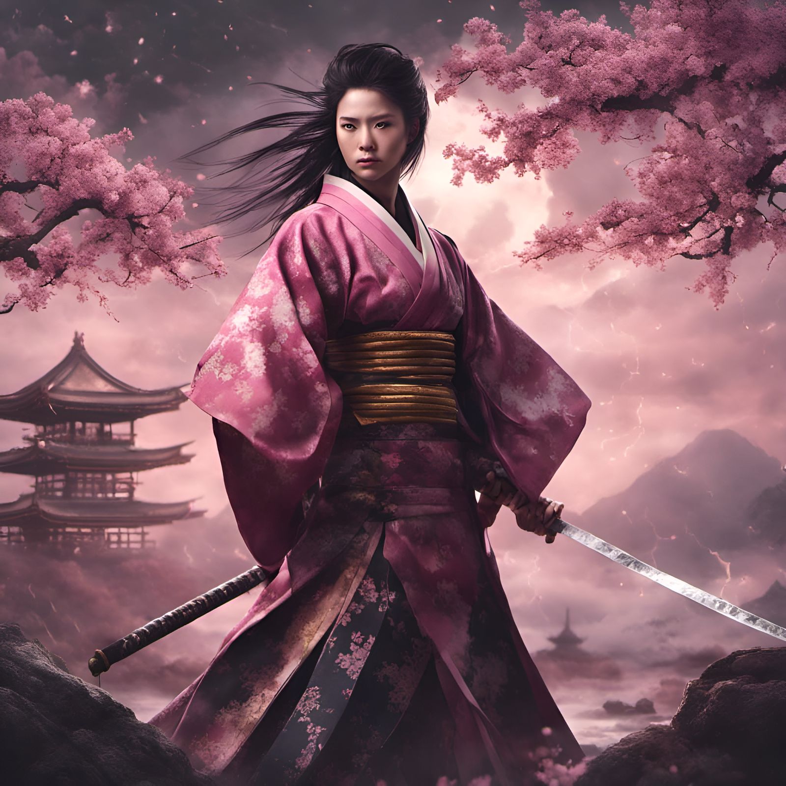 Samurai Beauty  #1a, Masterplayer
