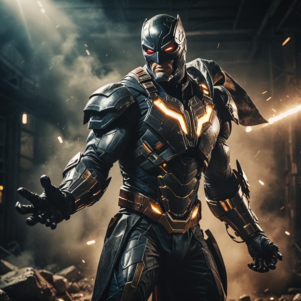 Light Hero vs Darkness Villain: Cinematic Showdown