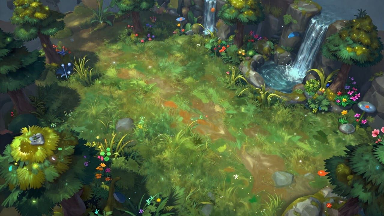 Dota 2 Nature Scene Aerial View Ethereal Lighting