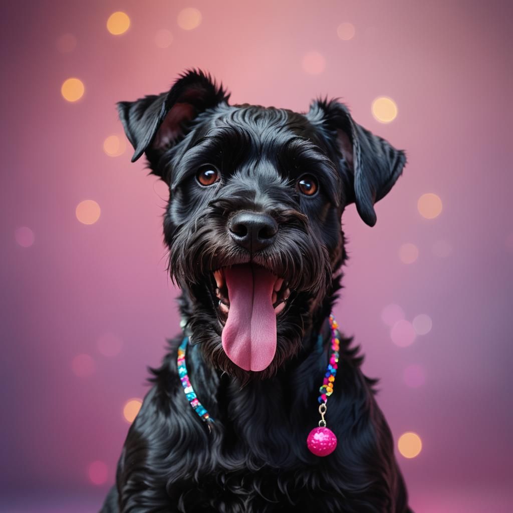 Happy Schnauzer