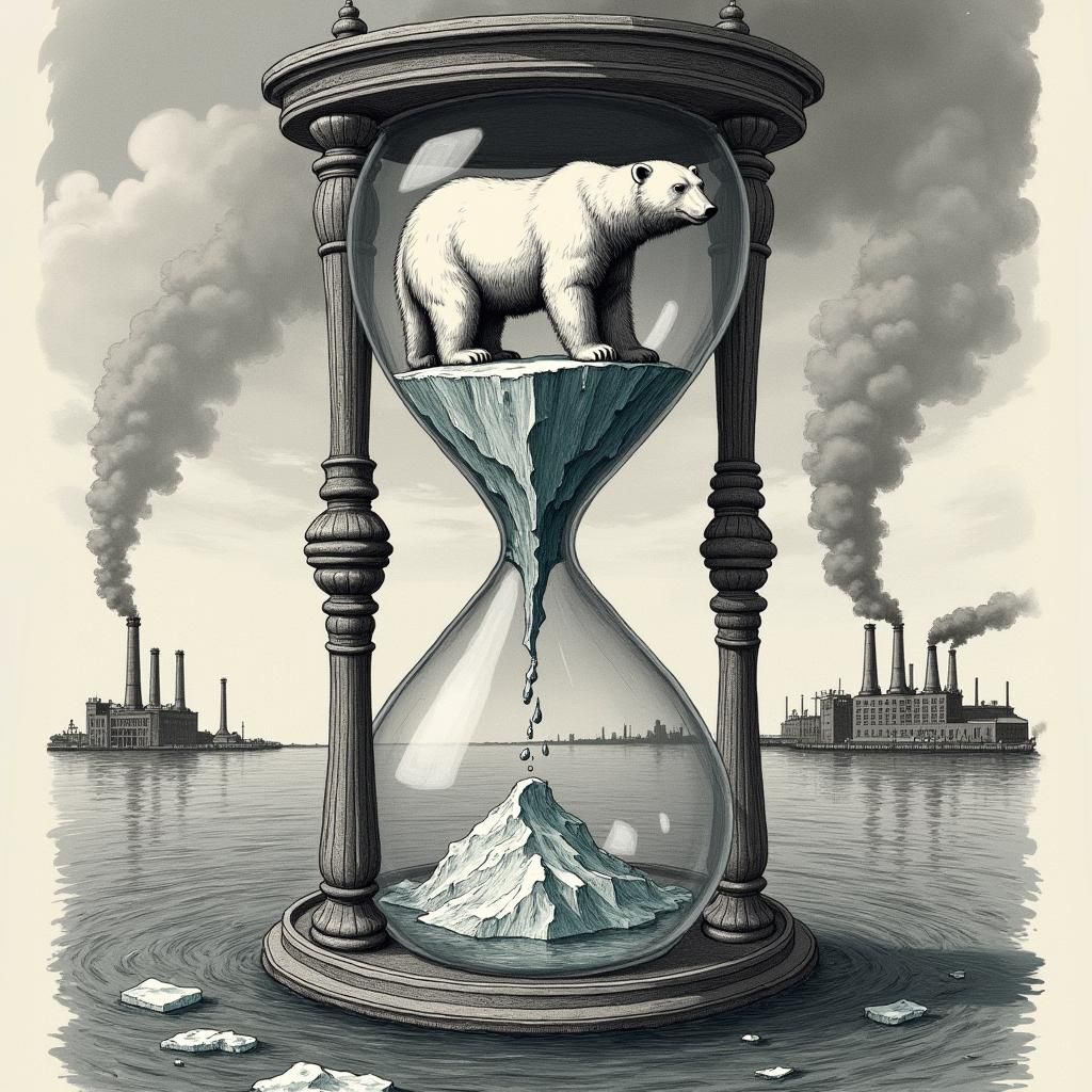 Climate Change Exposed: A Fierce Warning in the Style of 19t...