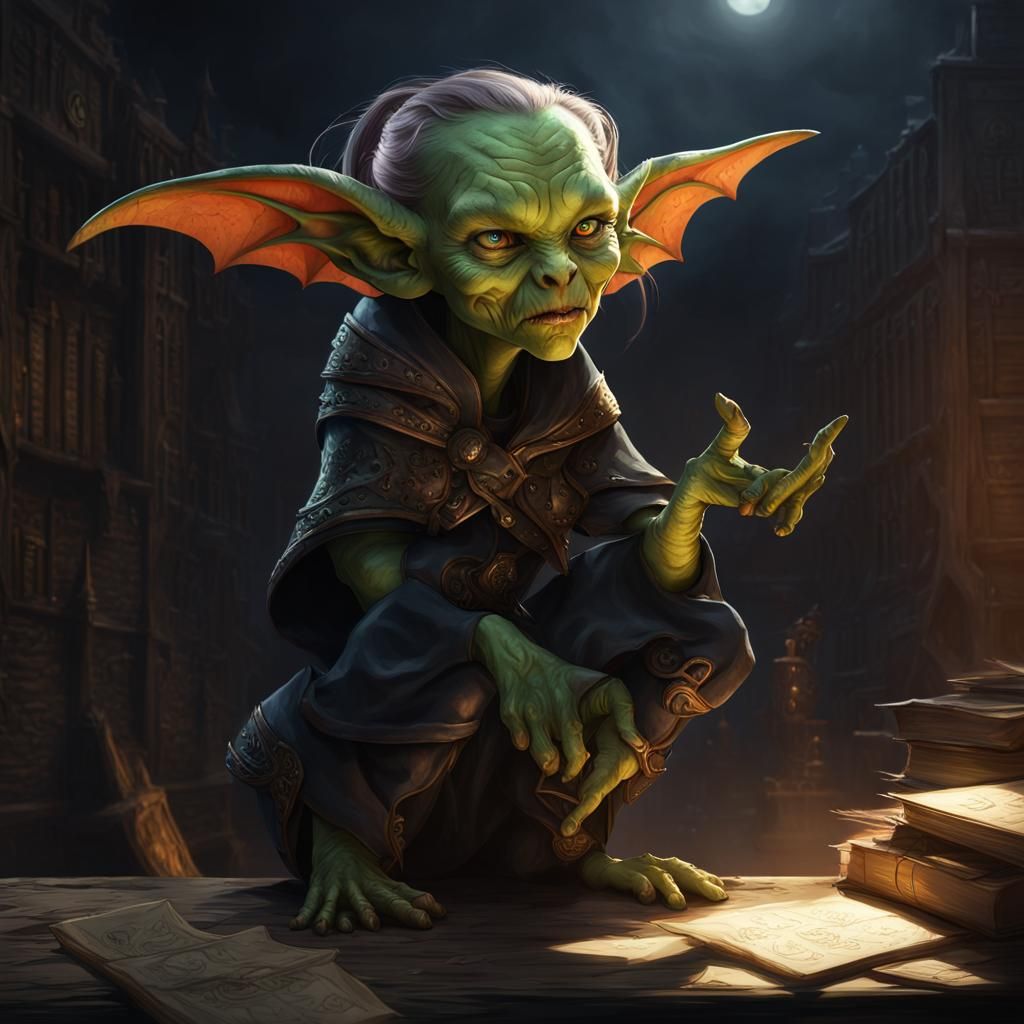 Dark Fantasy Schoolgirl Portraits in Intricately Detailed St...