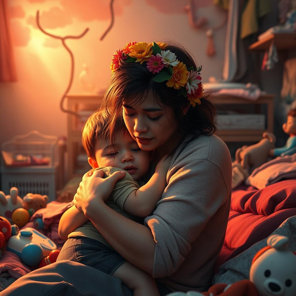 Exhausted Mother Finds Hope in Chaos