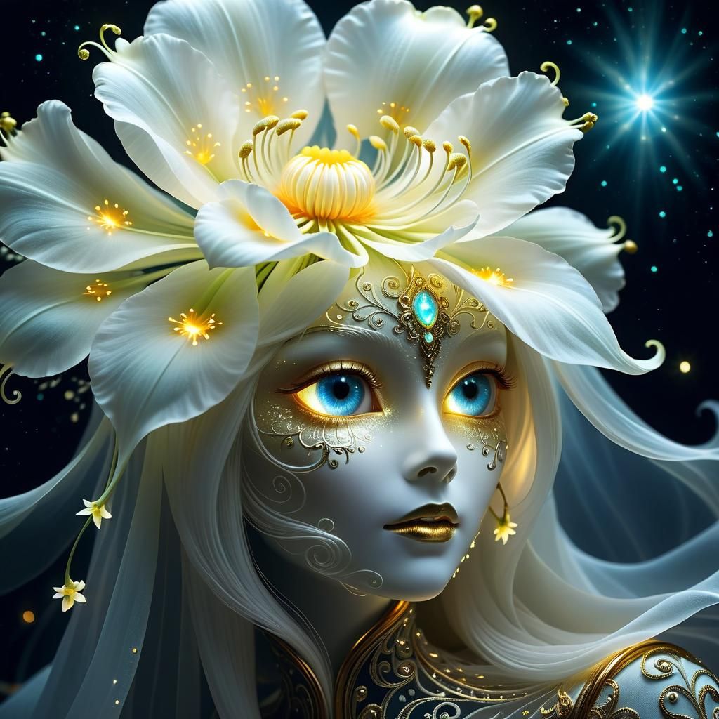 Princess of the Night Blooming Flower
