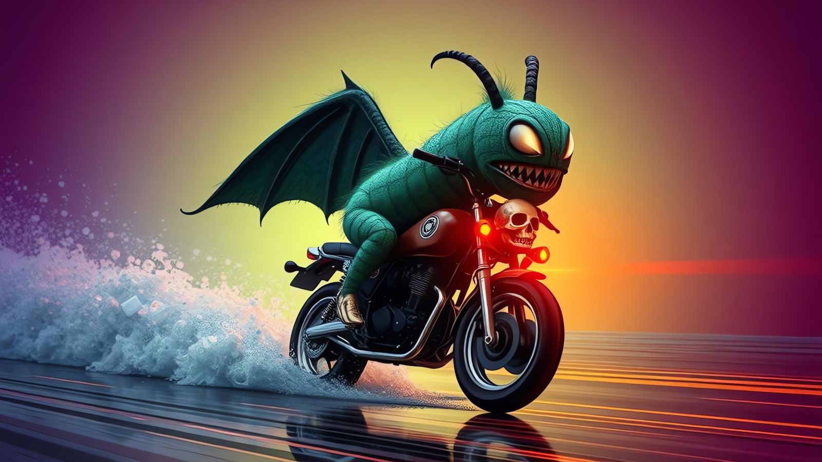 🧧📳⚠PSYCHO:: muzzle in the sea spray