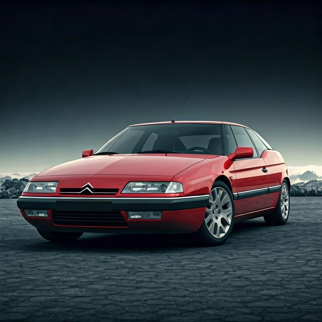 Citroën XM Coupé Rouge: A Cinematic Concept Car