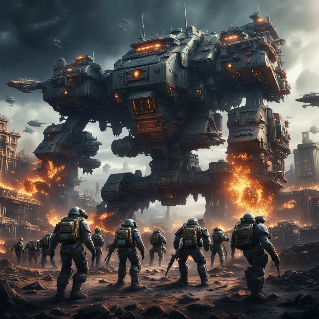 Humans Unite Against Robot Apocalypse in Fantastical Gatheri...