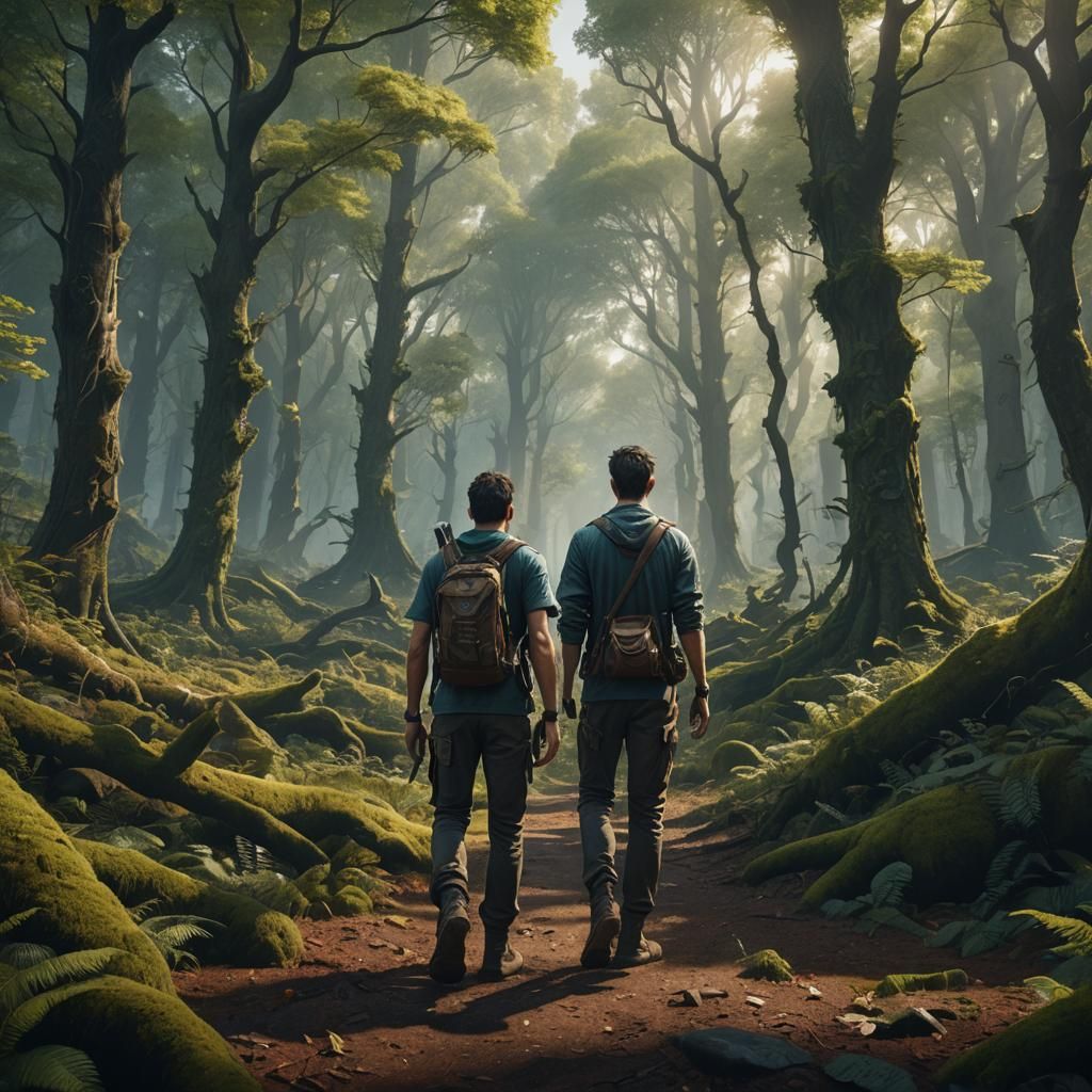 Young Adventurer Embarks on a Whimsical Journey Through Ench...