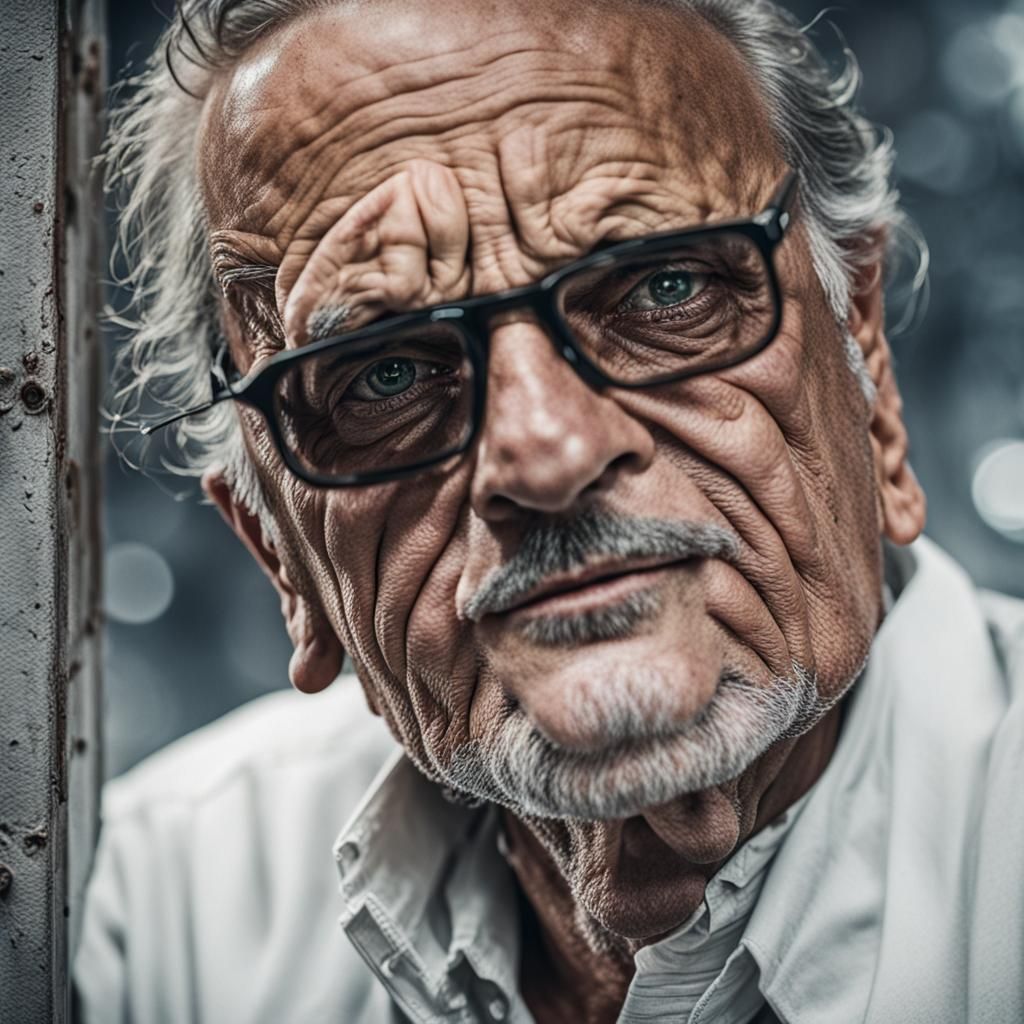 Rugged Tech Mogul Captured in Ambient Light