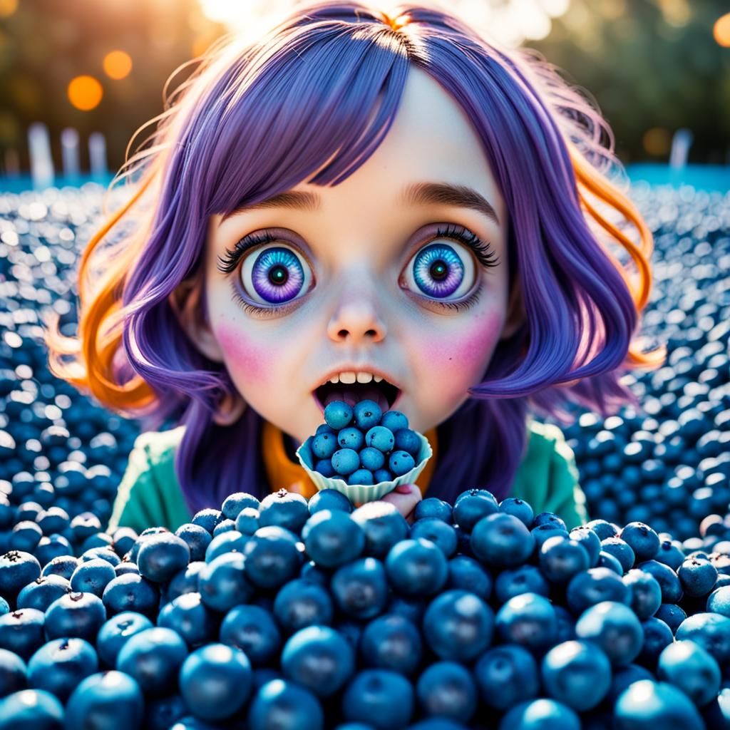 Violet in Charlie and the chocolate factory