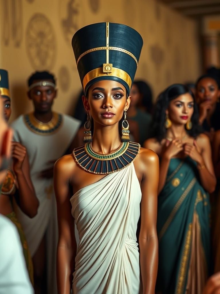 Lovely Nefertiti party