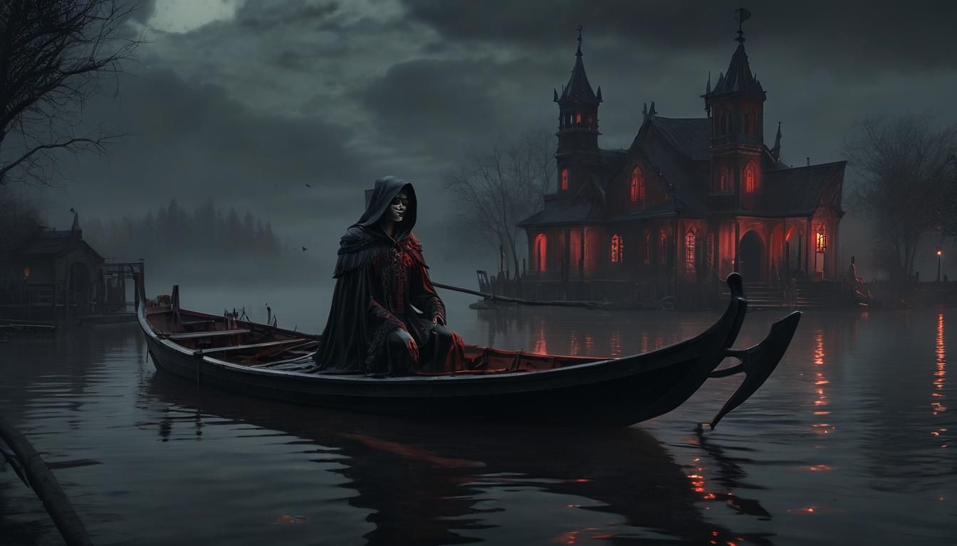 Dark Serenade in Crimson Tides