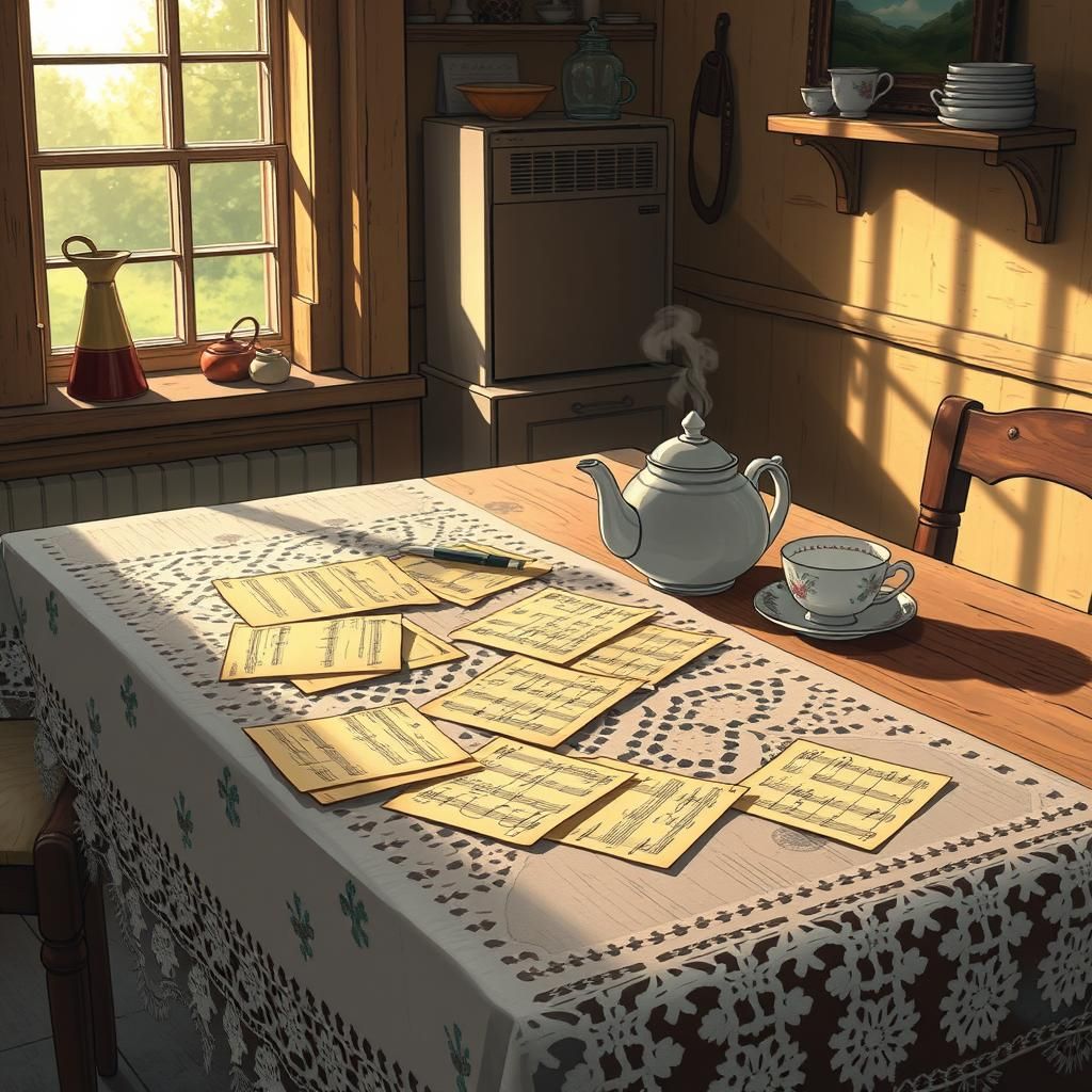 Musical cottage morning