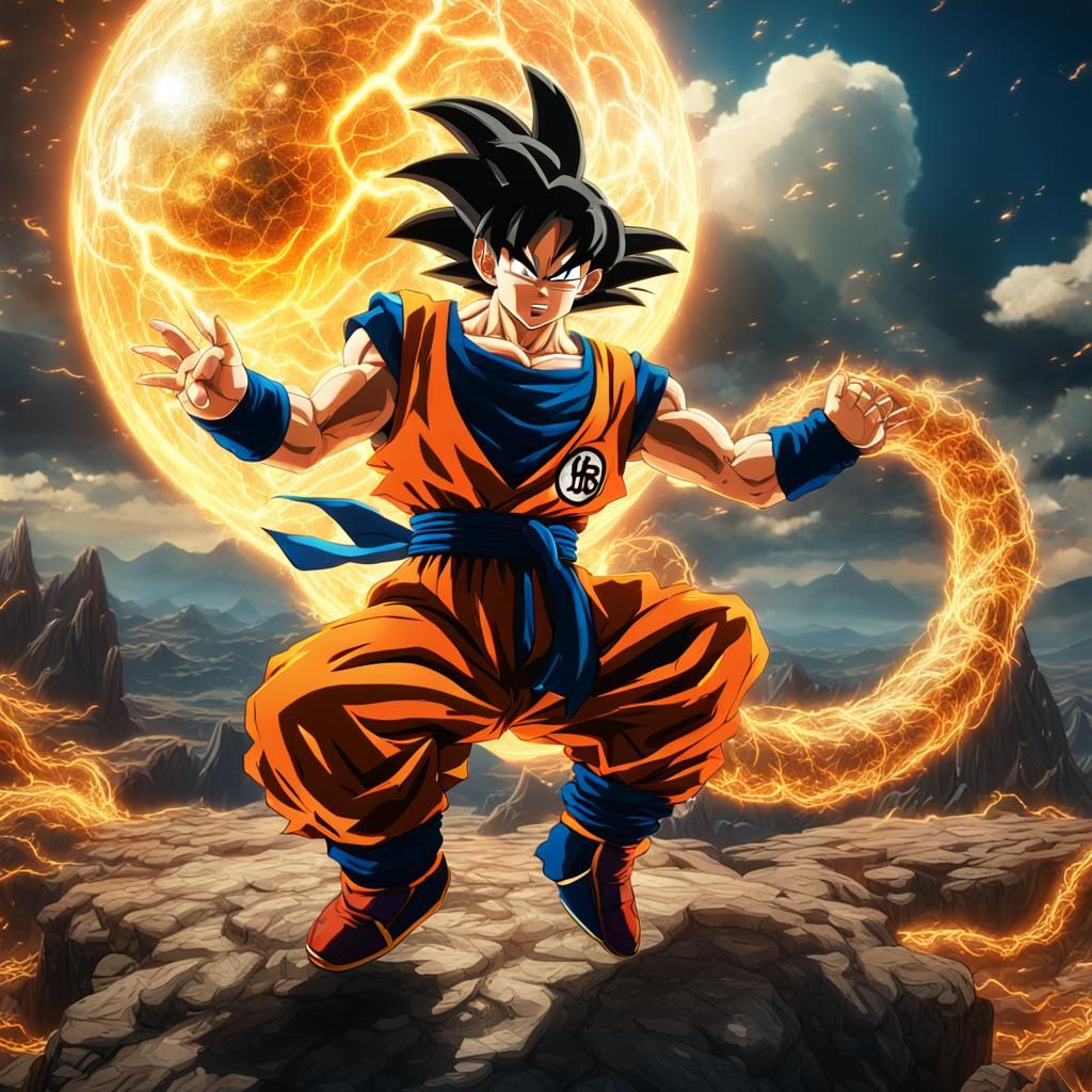 Epic Dragon Ball Fantasy Scene in Unreal Engine 5