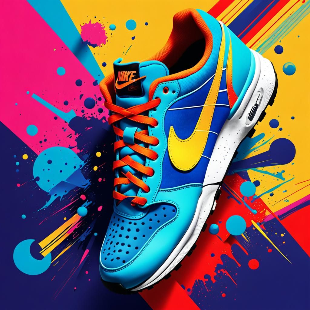 Pop-Art Nike Advertisement