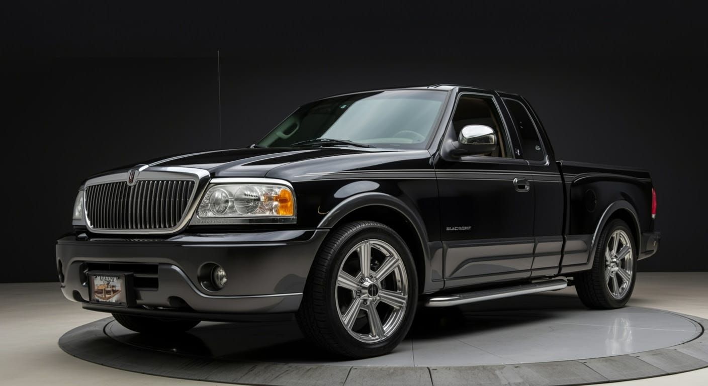 Lincoln Blackwood: High-Resolution Photo of Luxury Pickup