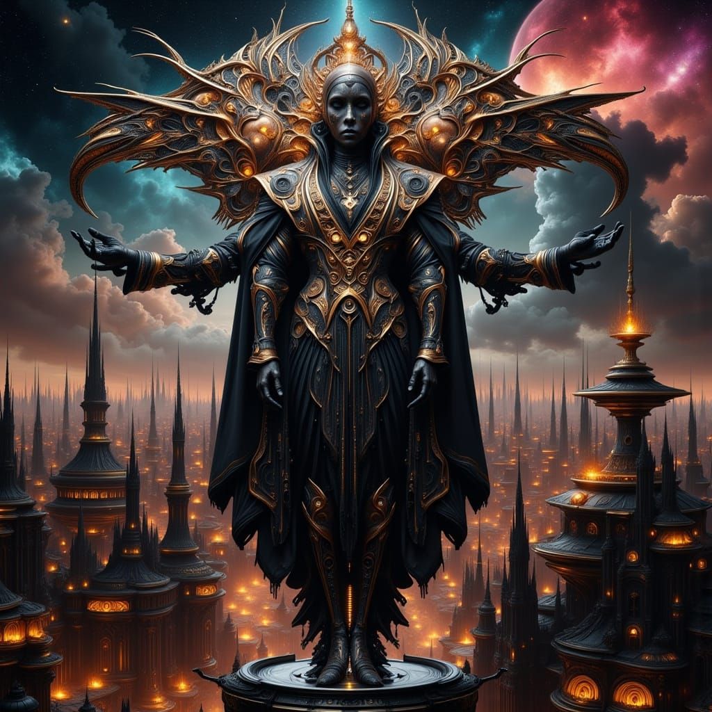 Futuristic Victorian Carnival on Venus