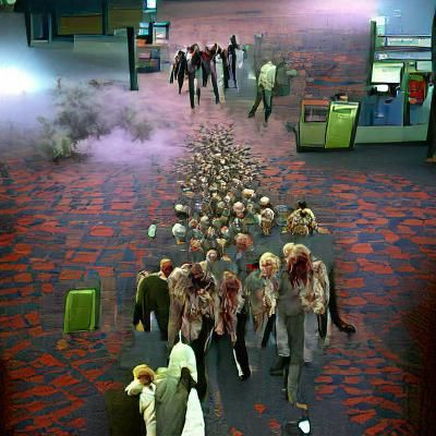Surreal Apocalypse Unfolds at Dawn