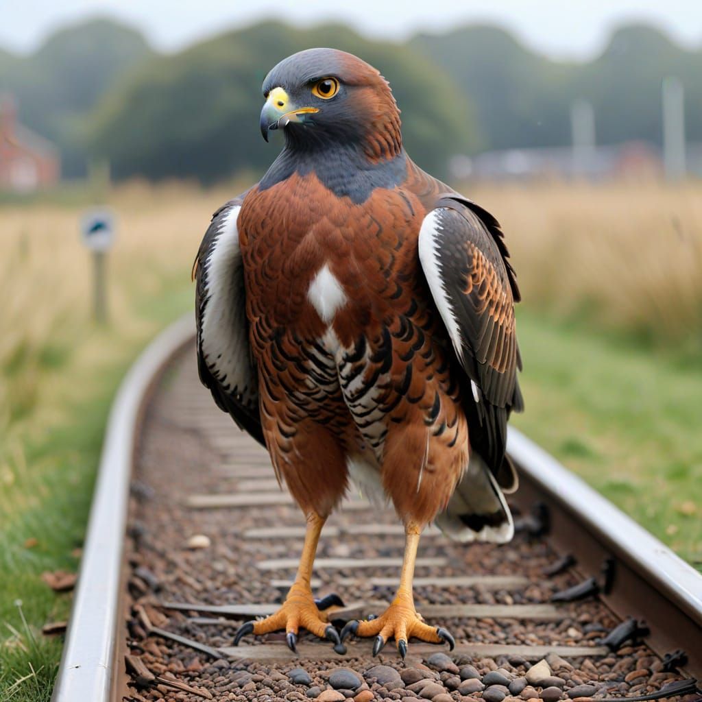 'Railway pigeons would be stupid to mess with Zulu the hawk'

Falconer Joel Coldron believes his hawk Zulu will make sho...