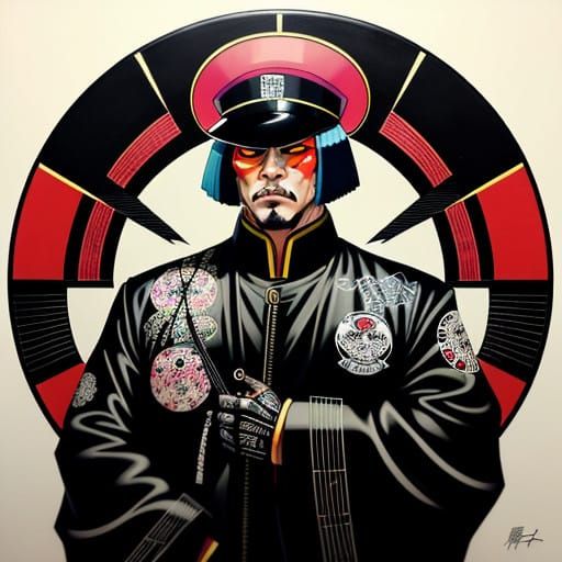 Anime-Inspired Bosozoku Biker Gang Uniform in Vibrant Colors