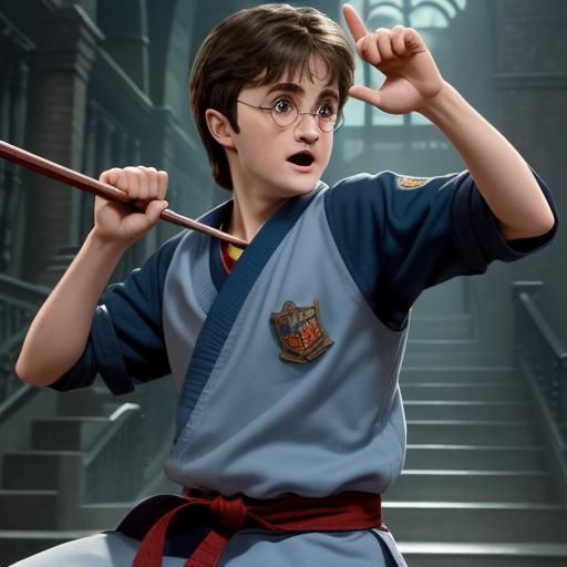 Harry Potter + The Karate Kid