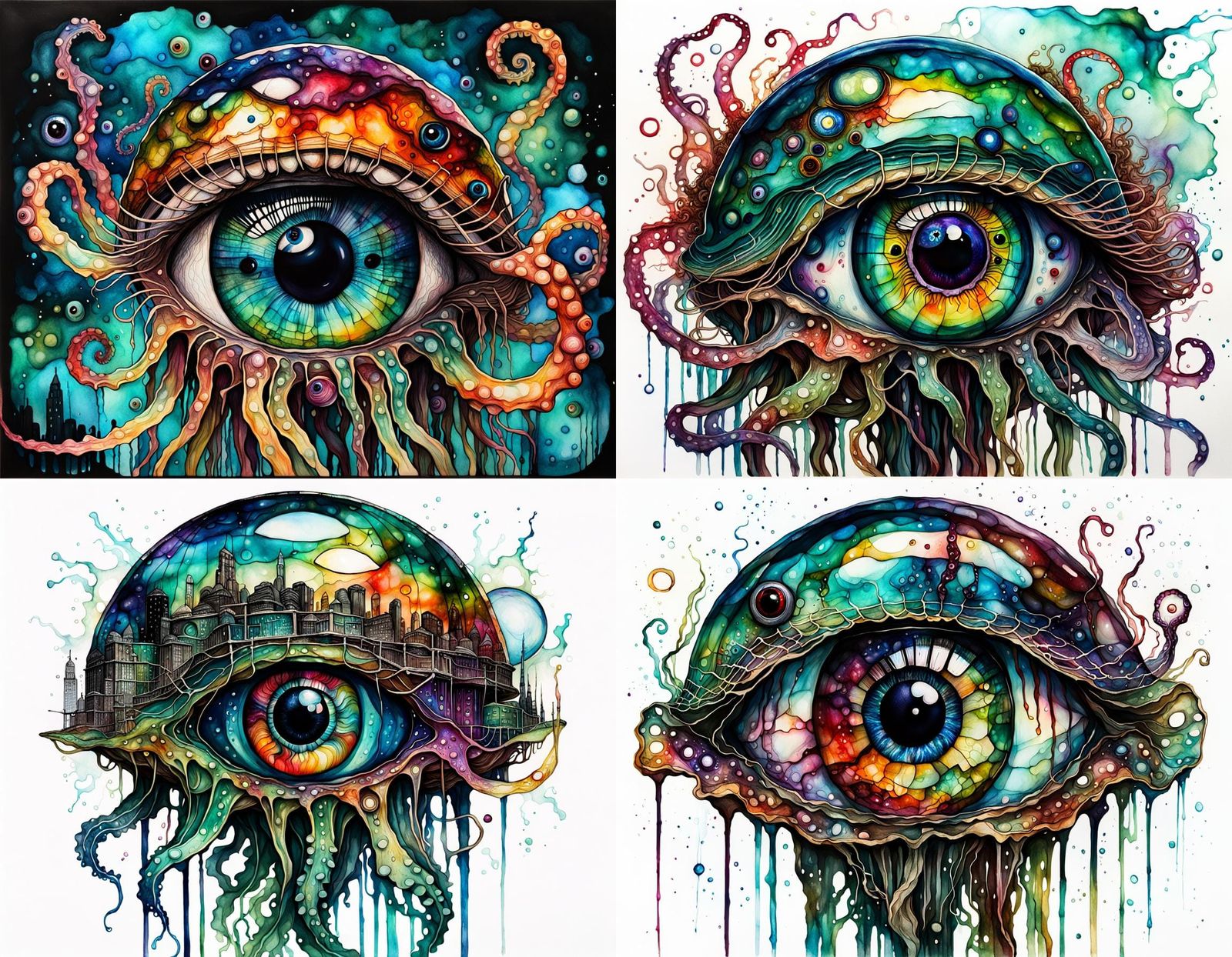 Surreal Homunculus Horror in Post-apocalyptic Futurism