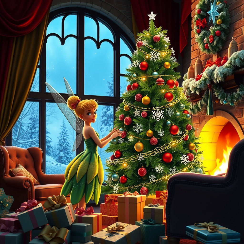 Christmas with Tinkerbell 01