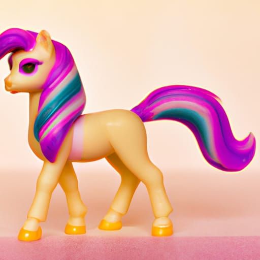 Vintage 80s Toy Photography Featuring My Little Pony and Lis...