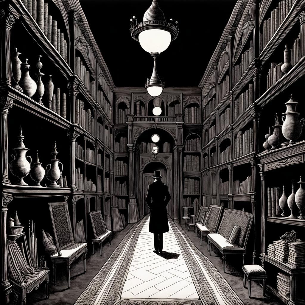 Dark Fascination with Obscure Themes