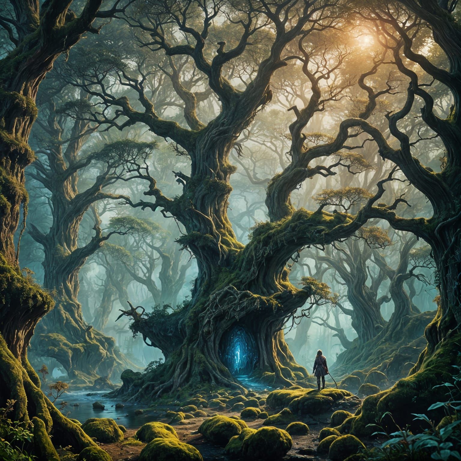 Surreal Scottish Portal to Enchanted Avalon Lands