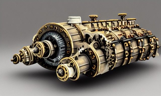 Ethereal Warhammer 40k Heavy Cruiser in Steampunk Engineered...