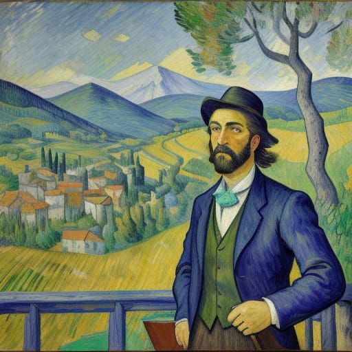 Expressionist Masters in Italian Countryside