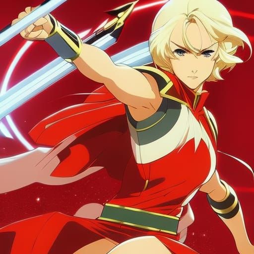 Flash Gordon Anime Key Visual