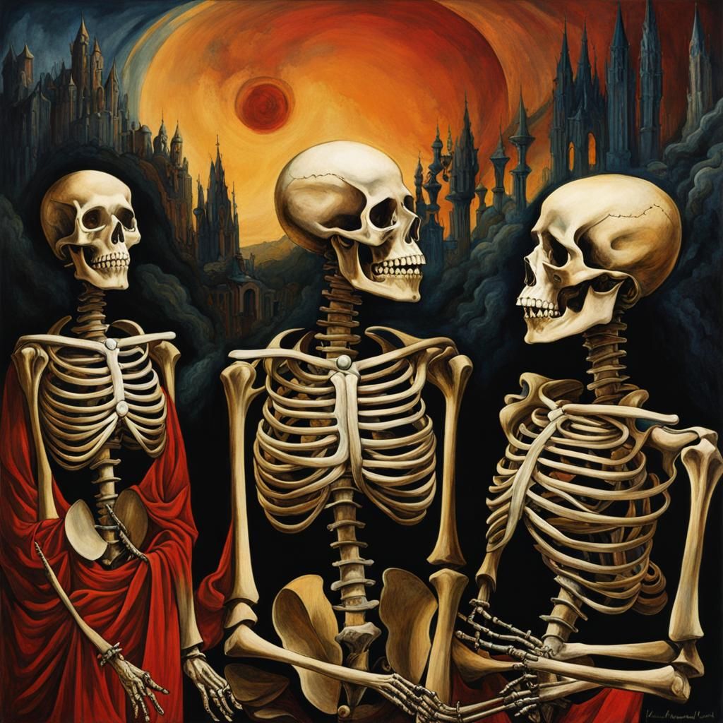 Skeletons in Dramatic Opera Performance in the Land of the D...
