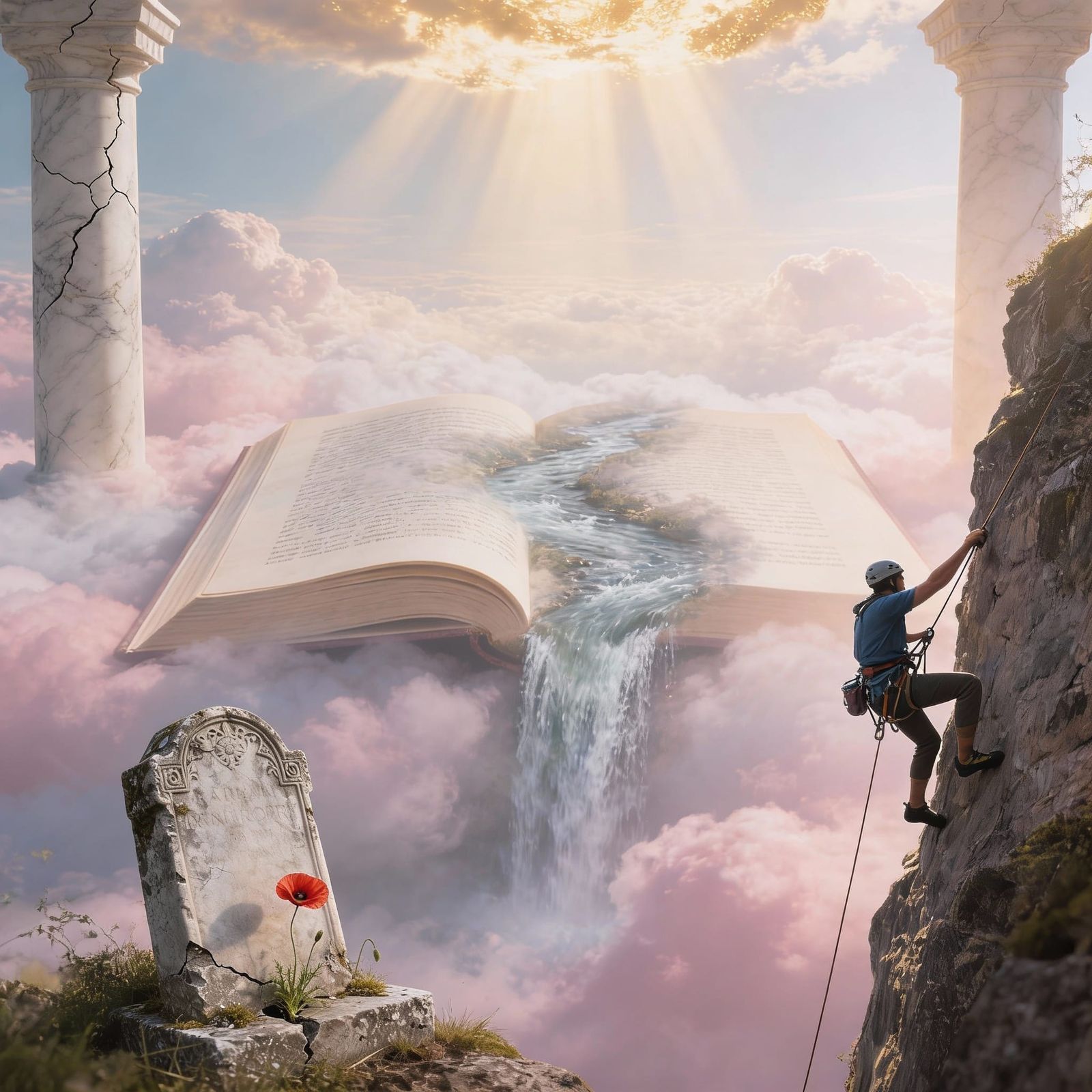 Seamless Double Exposure Montage Creates Cohesive Scene