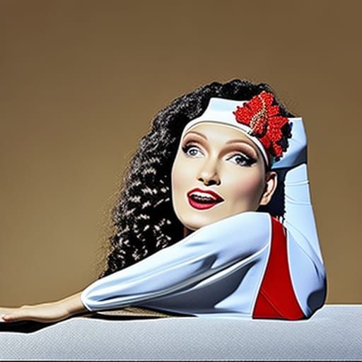 Spiderwoman Basks in Joy, Rembrandt-Inspired Portrait