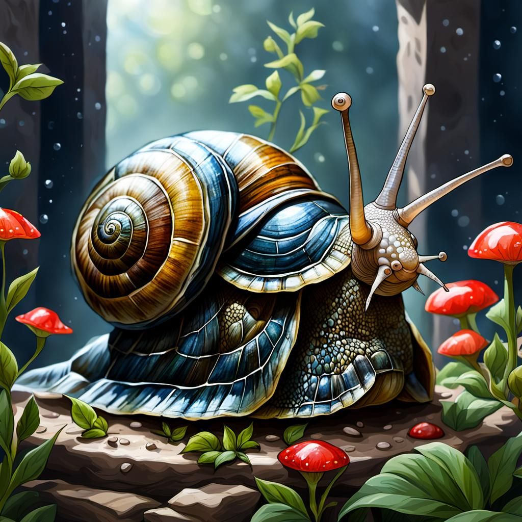 Wild Snails in Varying Landscapes